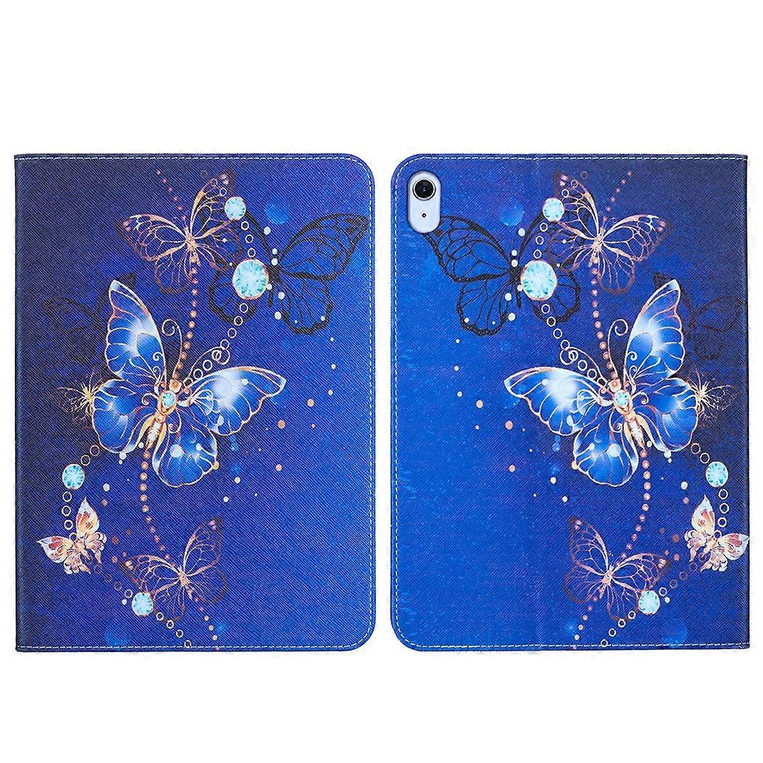 Gekleurde tekening lederen tablethoes