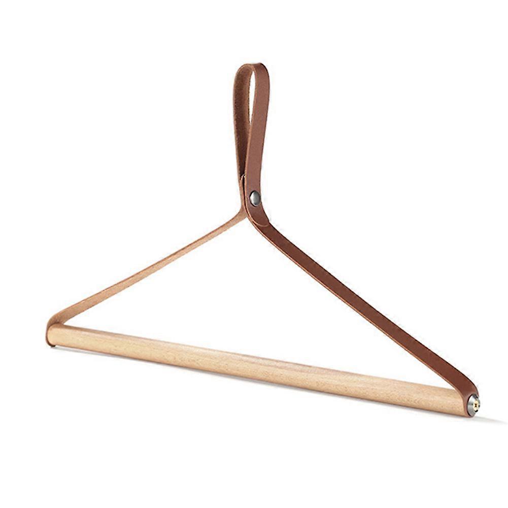 Simple Outdoor Beech Wood Clothes Rack Durable Stable High Load Bearing Capacity Suitable for Camping