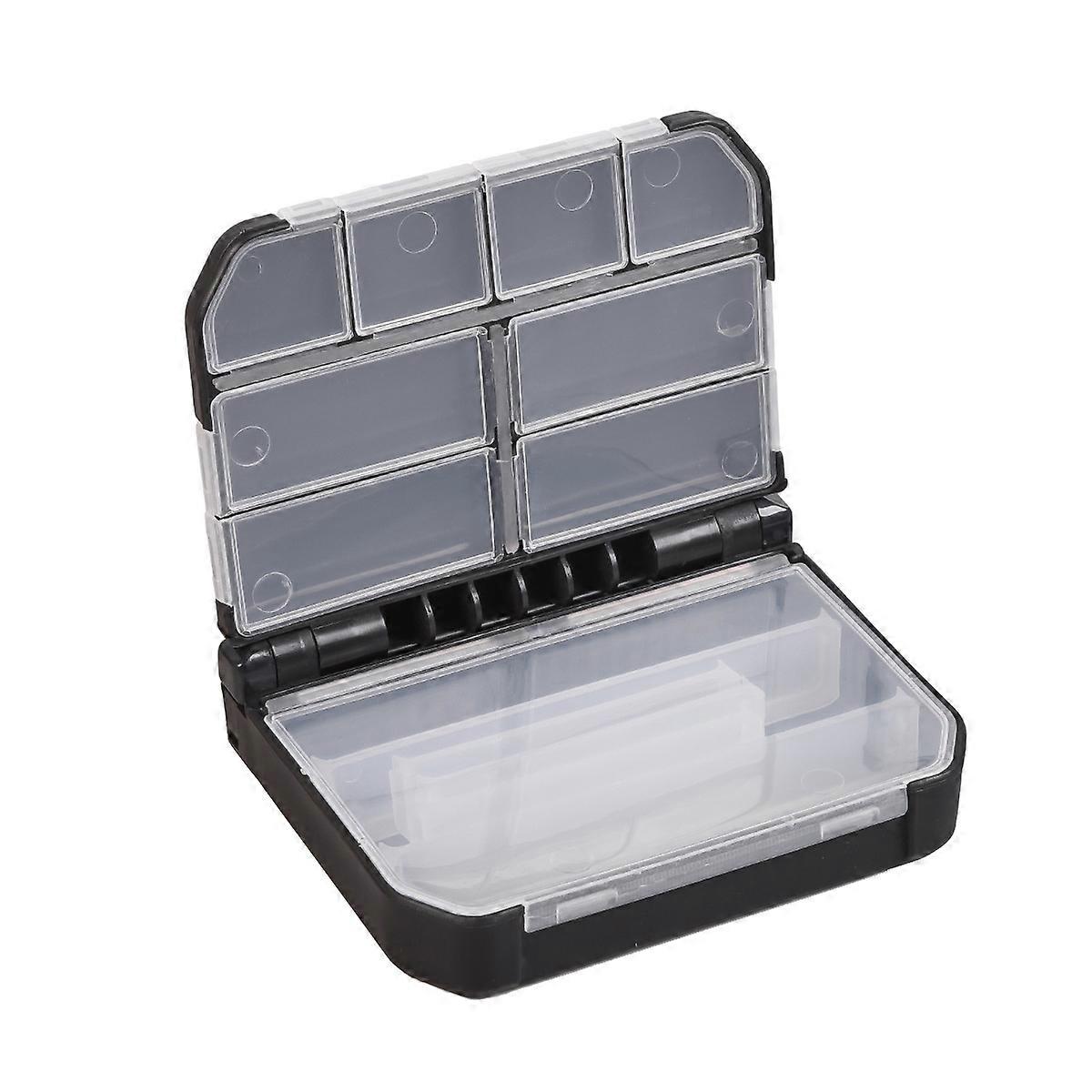LEO 28054 Semi Automatic Opening And Closing Accessories Box Fish Hook Tools Box, Size: Large 28054 Large