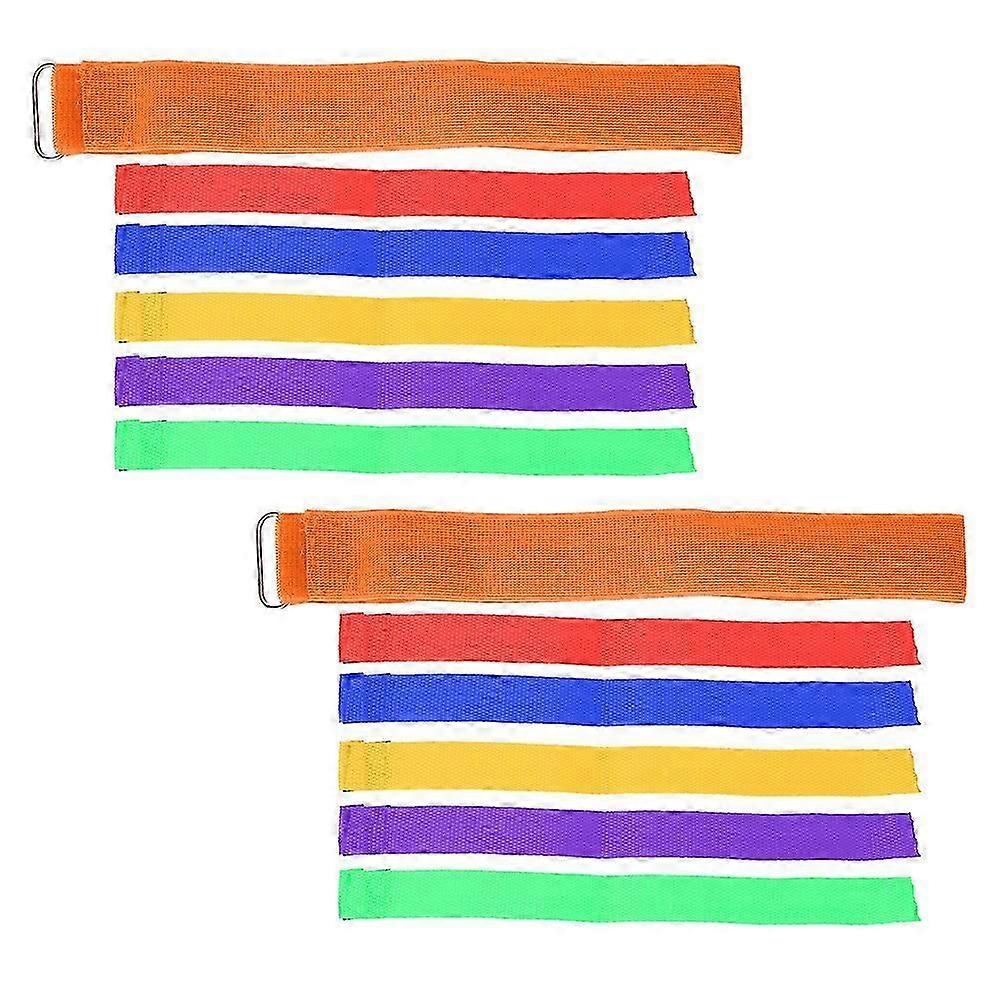 Elastic Streamer Chasing Ribbon Running Waist Band Children Parents-Child Activity Family Game Toy
