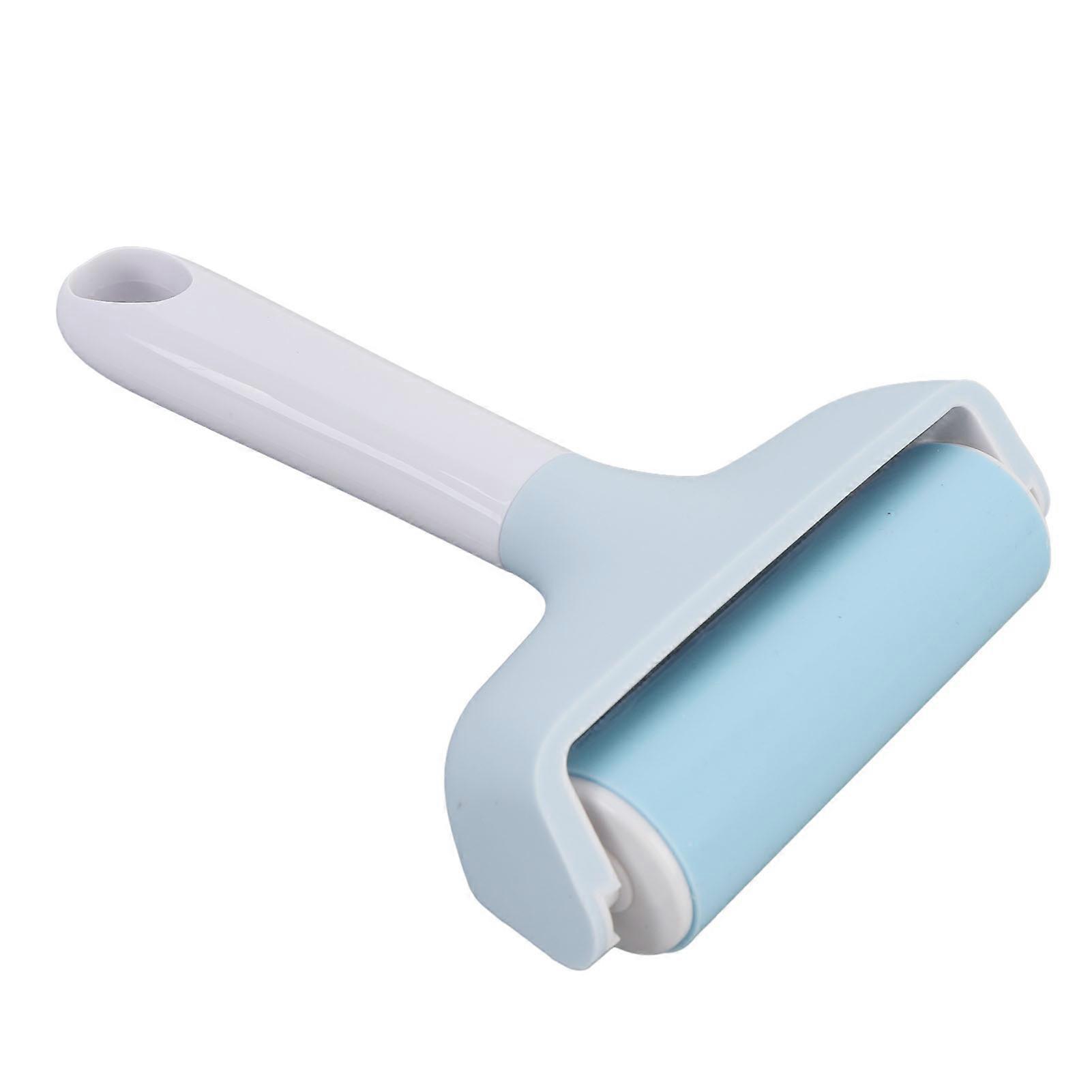Sky Blue Rubber Roller Multi-Purpose for Crafts Printmaking Gluing