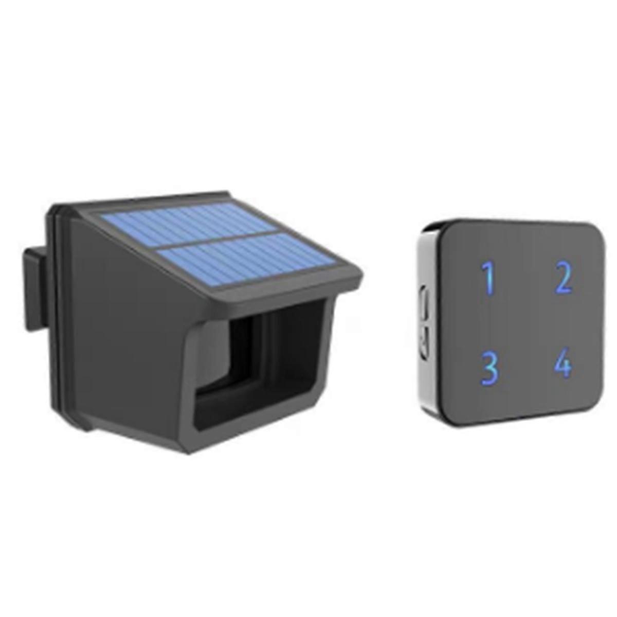 400 Meter Solar Wireless Einfahrt Alarm DIY Security Alert System