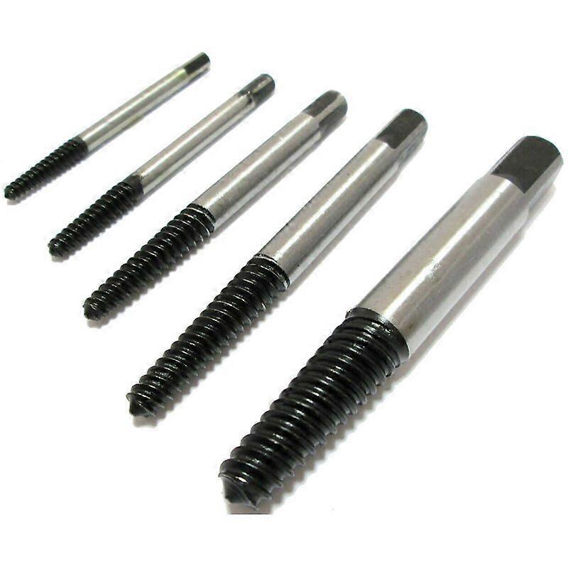 5pcs Screw Extractor Set Broken Screw Thread Tool for Faucet