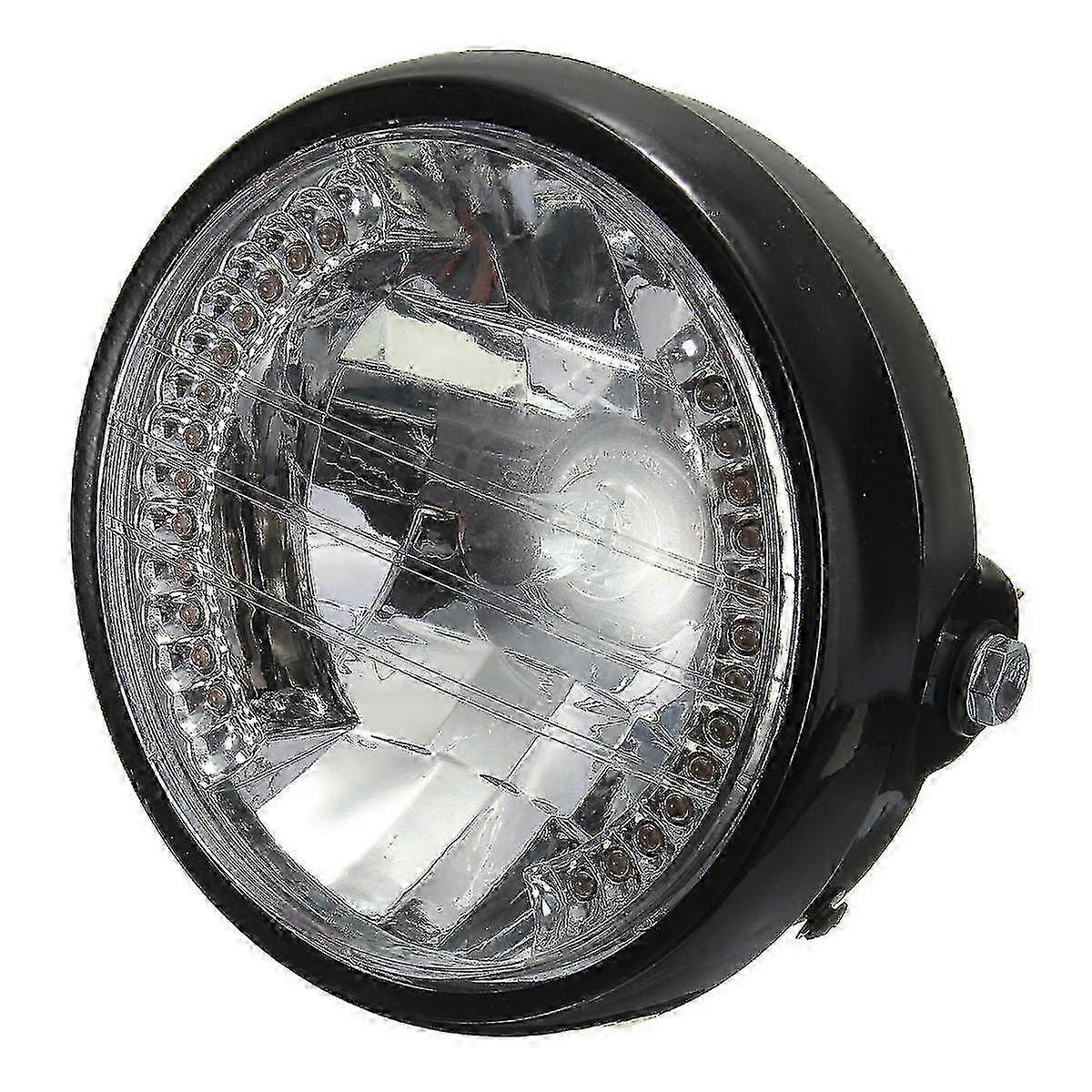 Bobber Custom Motorrad 7 Zoll Runde H4 Halogen Scheinwerfer Lampe