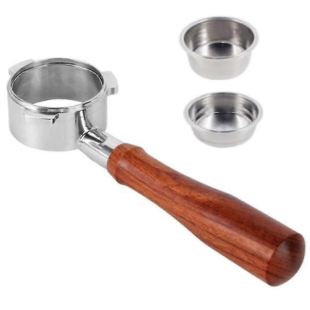 Coffee Bottomless Portafilter Compatible With Filter 51mm Filter Basket Coffee