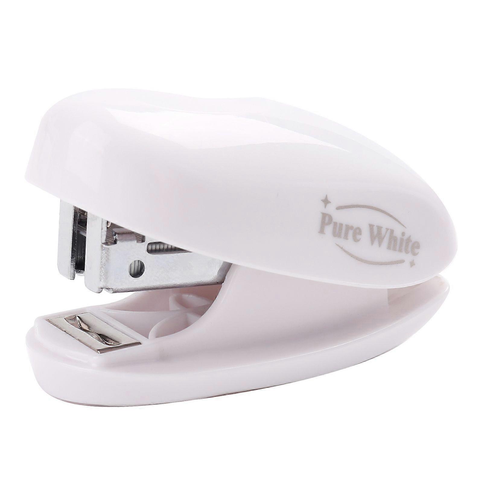 Mini Stapler No Jam Handheld Compact Stapler with Built in Staple Remover for Office School Daily Use