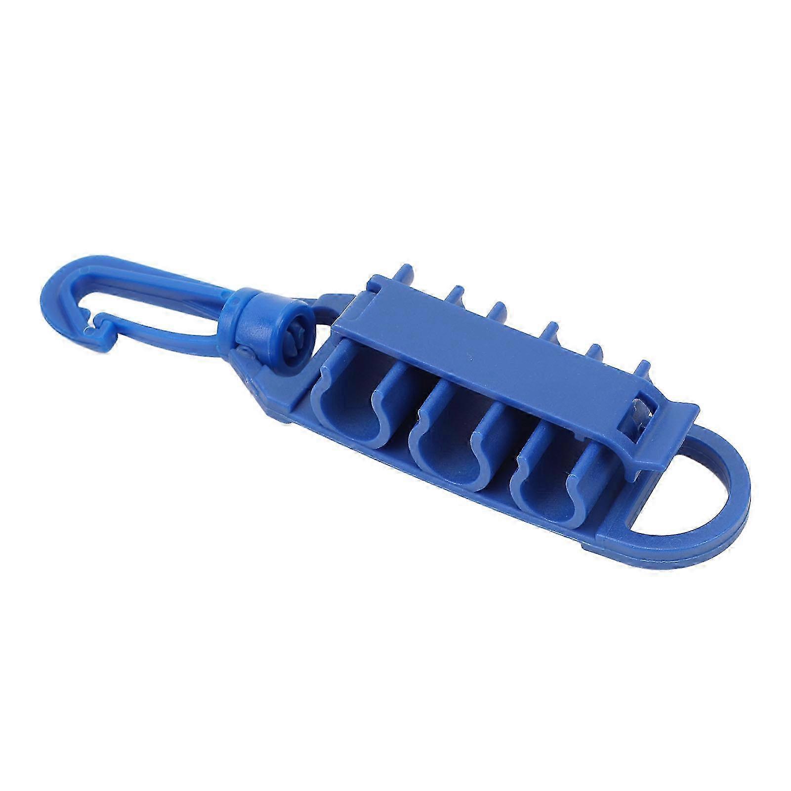 Scuba Diving Hose Holder with Locking D Ring for 9/16inch 1/2inch