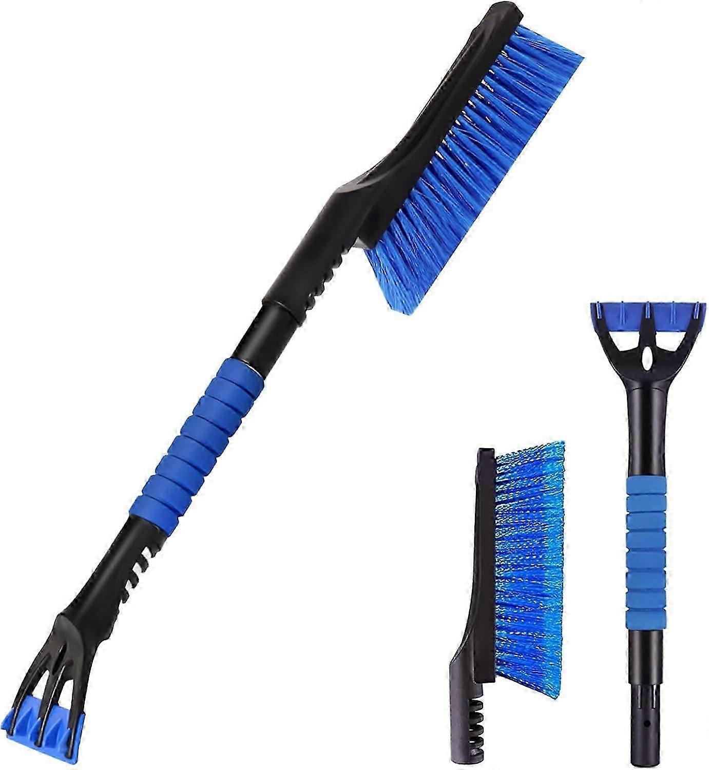 Ice Scraper for Car Windscreen and Car Snow Brush, 2-in-1 Detachable Car Ice