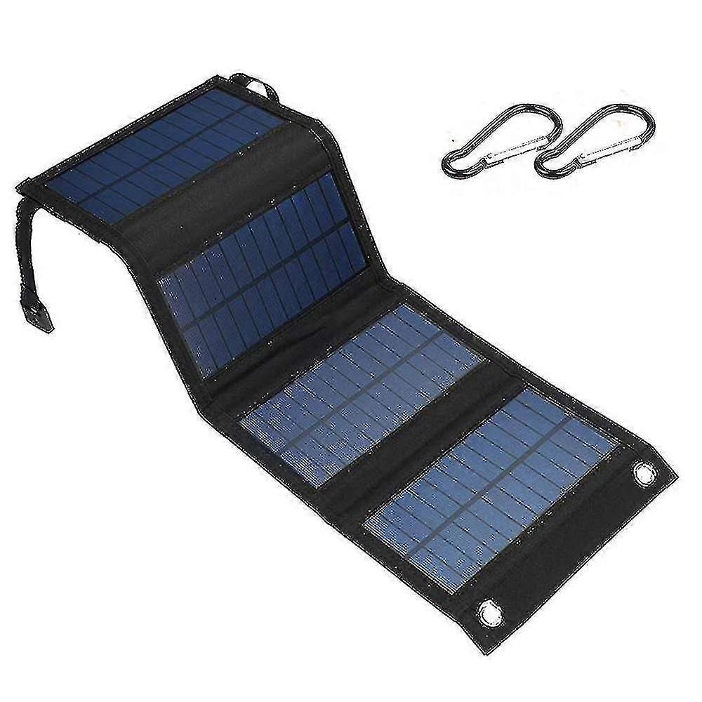 Foldable Solar Panel 20w Portable Outdoor Solar Charr Kit