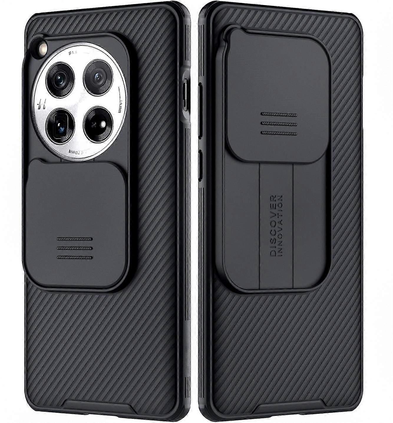 Ultra-Thin Shockproof Case for OnePlus 12 with Slide Camera Cover �C CamShield Pro Design for 5G Protection