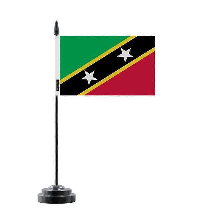 Table Flag Saint Kitts and Nevis 14 x 21 cm