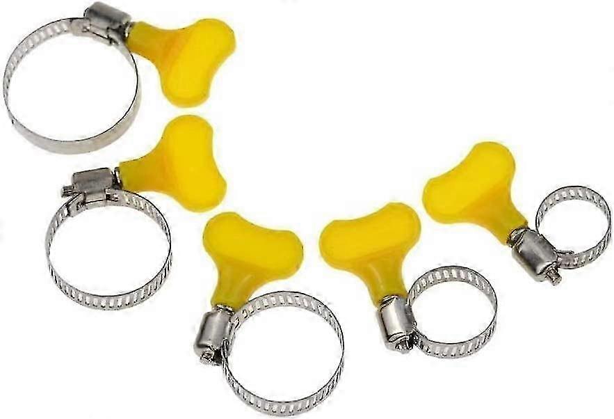 Colliers de serrage réglables en acier inoxydable 9-38mm Type de clé Ensemble de 60 pièces