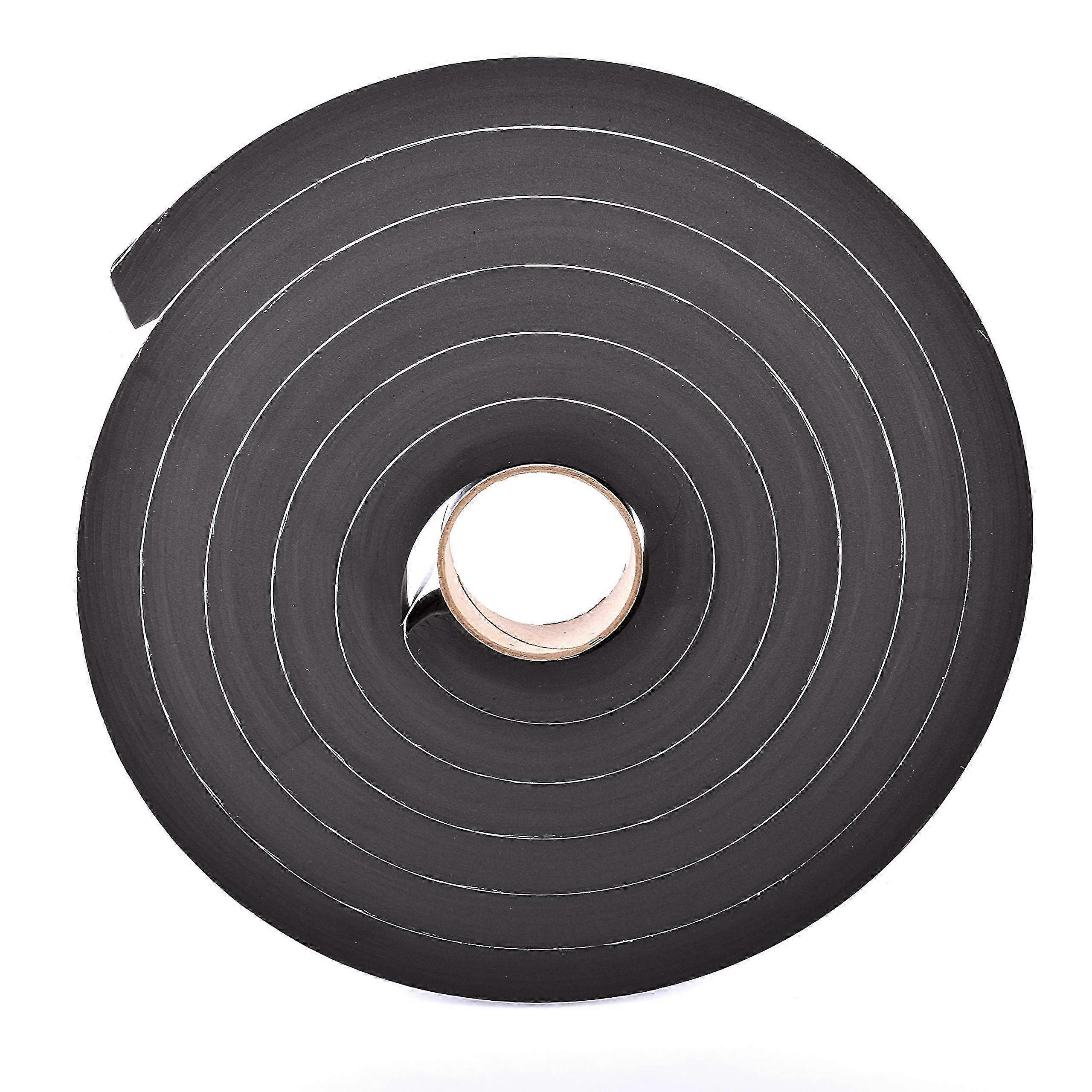 Neoprene Sponge Sealing Strip 1.5" W x 1" T x 15' L for Home Utility