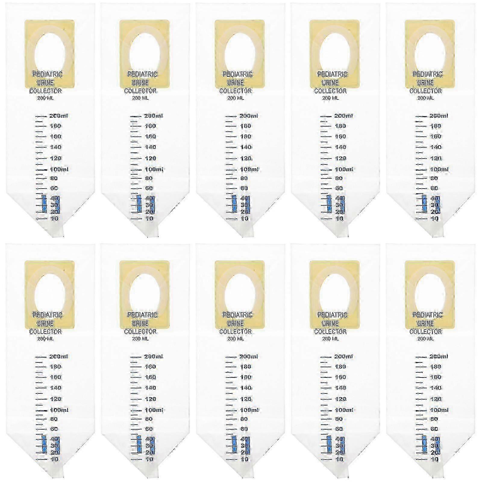 20 قطعة كيس بول الأطفال حقيبة جمع البول حقيبة ماسك البول الشفافة جامع حقيبة بول الأطفال الرضع 2024 Walkbee