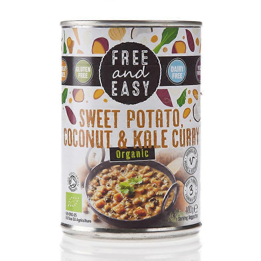 Free & Easy Organic Sweet Potato Kale & Coconut Curry 400g
