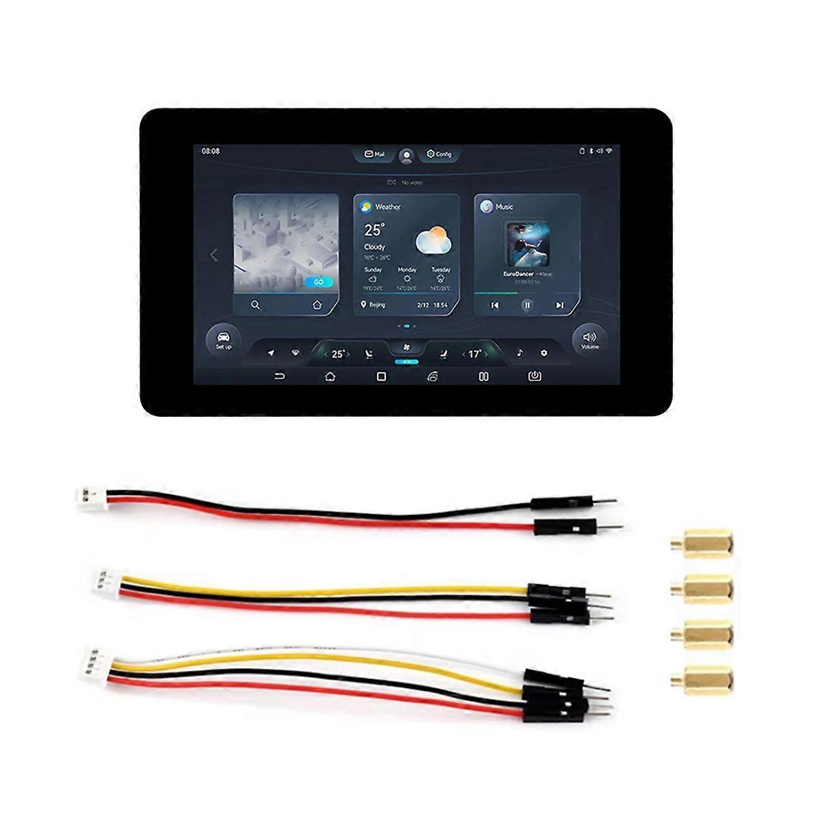 ESP32 S3 Touch LCD 7 Inch Capacitive Display Screen 800x480 Development Board Xtensa LX7 WiFi BT5 C