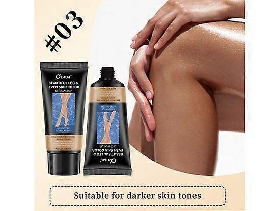 Leg Makeup Waterproof, Fade the Skin Color of Legs, Effectively Cover the Scars of Legs and Body, Long-Term Body Foundation Makeup