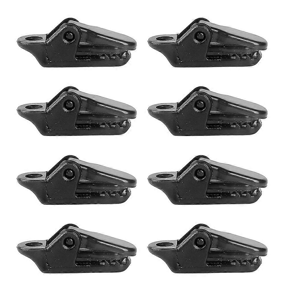 50PCS Durable Tent Fastener Clips for Outdoor Camping, Hiking, Fishing – Weather Resistant Tarp Clips for Stable Cord & Rope Attachment