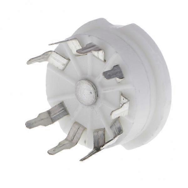 Premium 9-Pin Vacuum Tube Socket Holder for 12AX7 12AU7 ECC83 E88CC