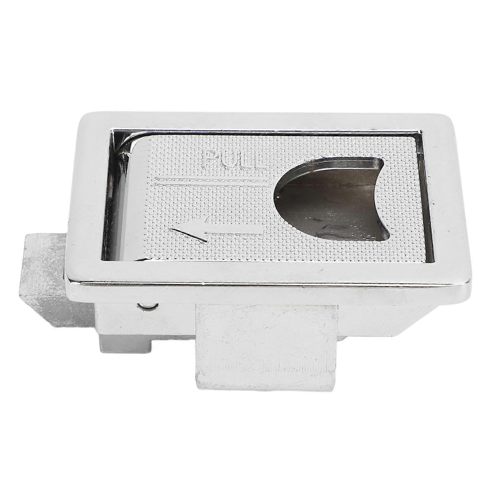 57 x 42mm Zinc Alloy Toolbox Handle Latch Flush Mount for Trailer Caravan Truck RV