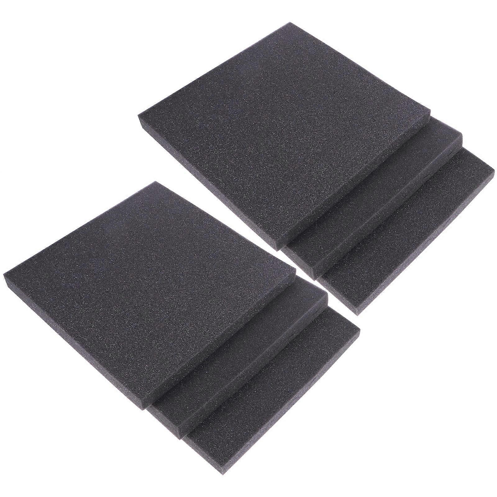 6 Pcs High Density Fire Resistant Acoustic Panels for Wall Sound Absorption and Noise Reduction in Home Studio or Office