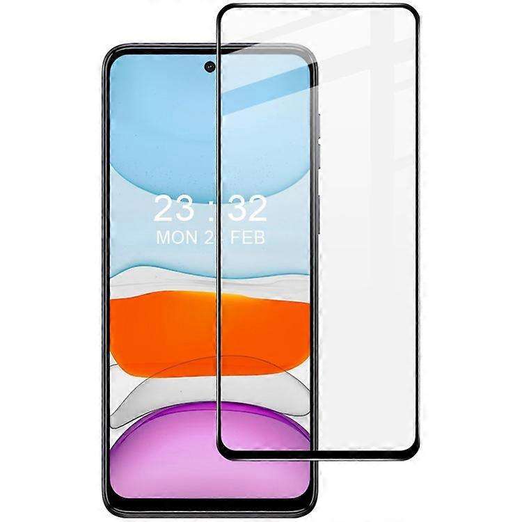 Seria IMAK Pro + kompatybilna z Motorola Moto G54 5G Screen Protector Szkło hartowane z pełną osłoną Folia ochronna