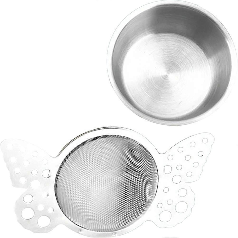 Stainless Steel Tea Infuser with Handle   Fine Mesh Loose Tea Strainer for Mugs and Teacups   Reusable Tea Leaf Filter for Home and Office