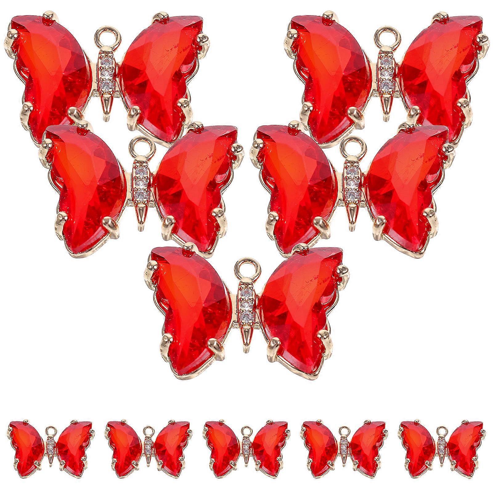 Crystal Butterfly Accessories for Custom Jewelry