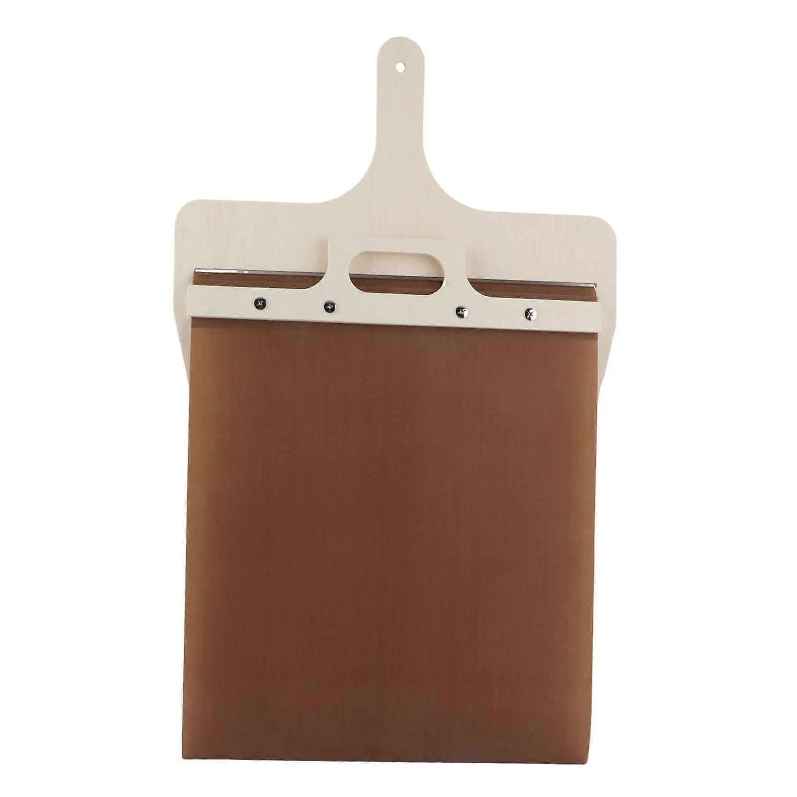 Wooden Sliding Pizza Peel with Handle, Lightweight and Comfortable, Paddle Spatula for Baking Homemade Pizza. Kitchen