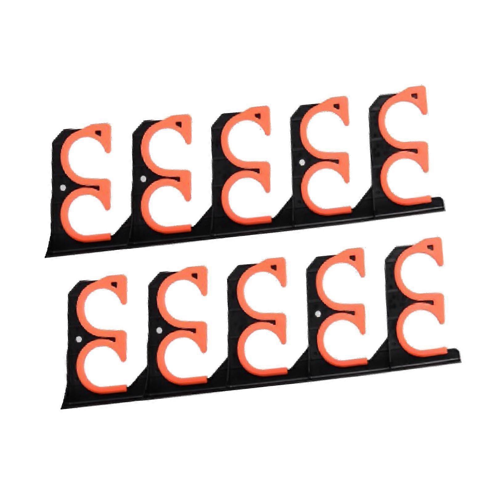 ガレージ機器用釣り竿ホルダー2xフィッシュギアウォールマウントロッドホルダー