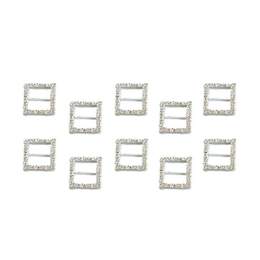 Alloy Decorative Buckle, Rhinestone Accents, Great present Idea for Everyone