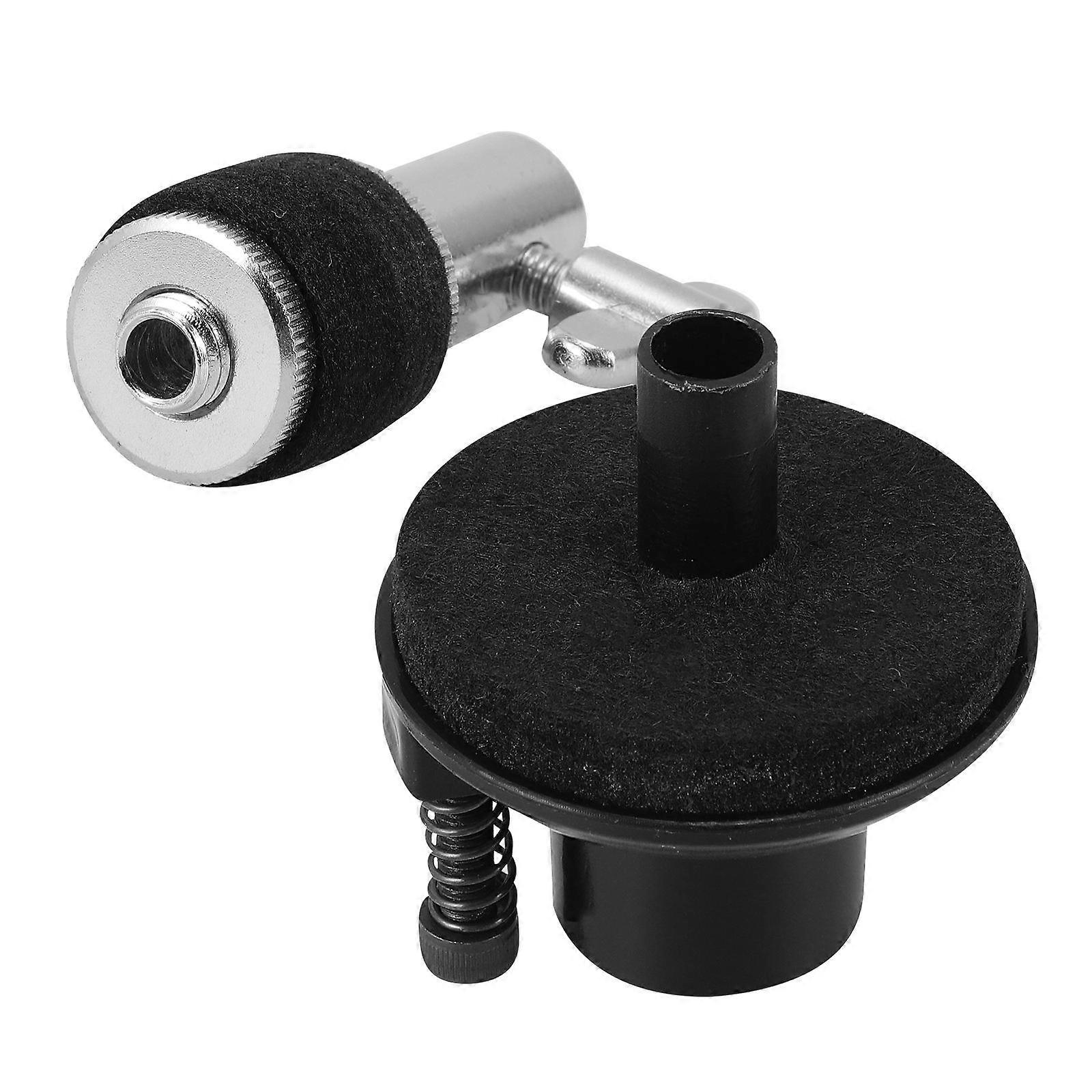 Drum Cymbal Stand Washers Cymbal Felt Washers with Jazz Drum Clutch for Music Practice 1Set
