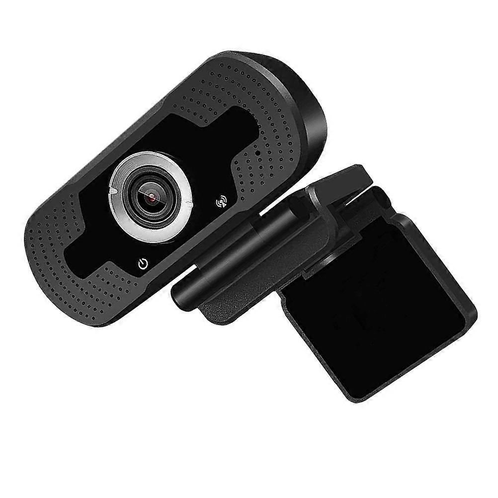 Web Camera For Desktop Computer HD Video Recording 1080P 2 Million Pixels 7x3x3cm Black 1Pcs