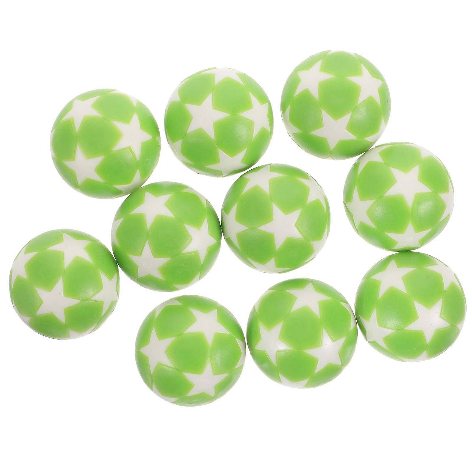 10pcs Replacement Foosball Balls for Tabletop Soccer Games – Enhance Your Play Experience with Durable Game Accessories