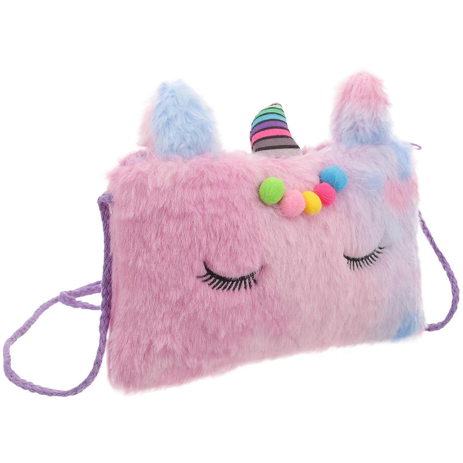 Kawaii حقيبة قلم رصاص تخزين القرطاسية للأطفال مستطيلة 21.00X20.00X2.50CM أفخم 1 قطعة