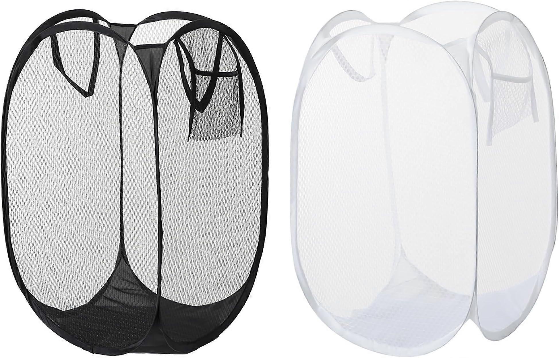 2-piece foldable laundry basket