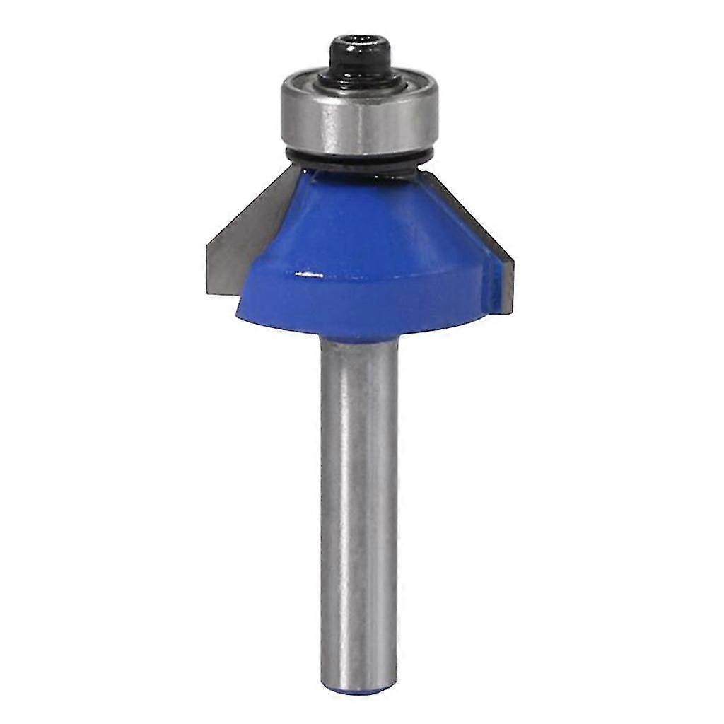 Alloy 45 Degree Chamfer Router Bit 1/4 Inch Shank Wood Milling Cutter