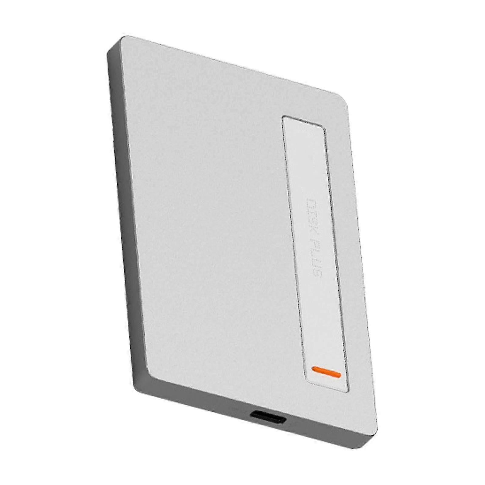 (Silver) Sleekly Aluminum M.2 2280 Nvme Ssds Enclosure With 10gbps Data Transfer Builts In 100wpower Interfaces Easy Installation  Silver