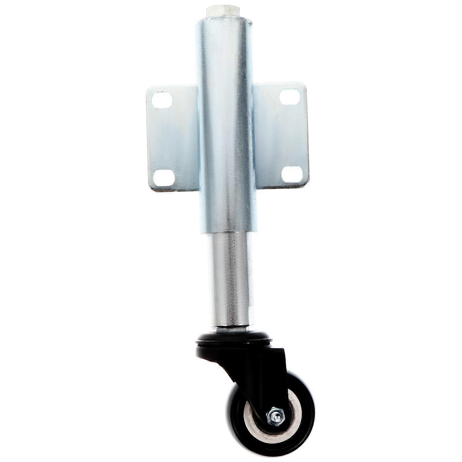 Heavy Duty PU Gate Wheel Caster with Spring Loaded Design for Uneven Surfaces – Durable and Wear Resistant for Residential, Commercial Gates and