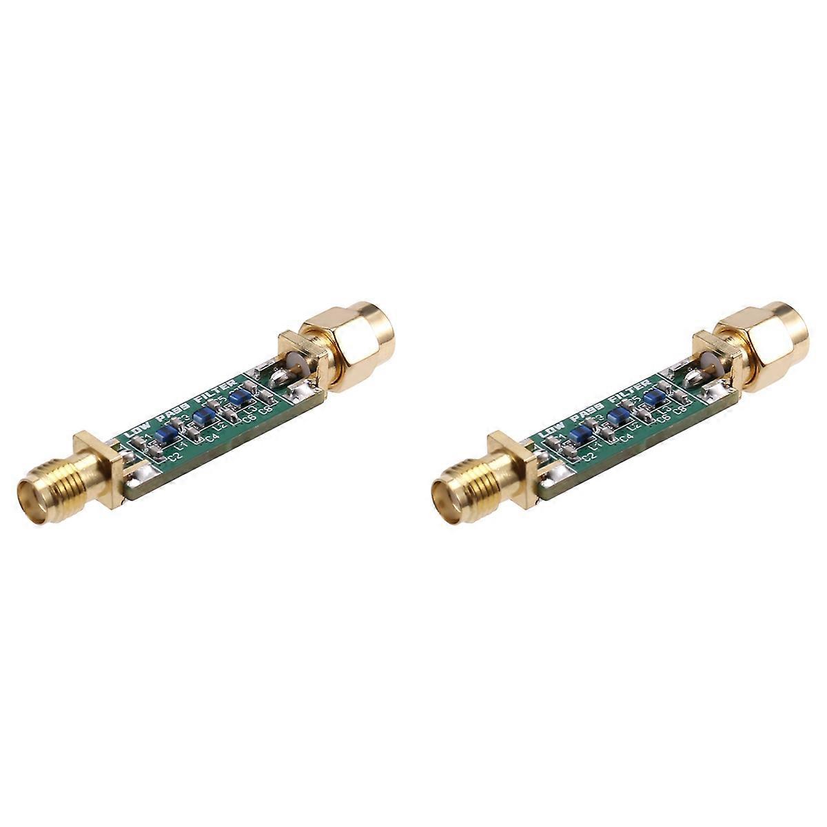 2Pcs FM LPF Low Pass Filter Low-Pass Filter Only for Receive FM Signals