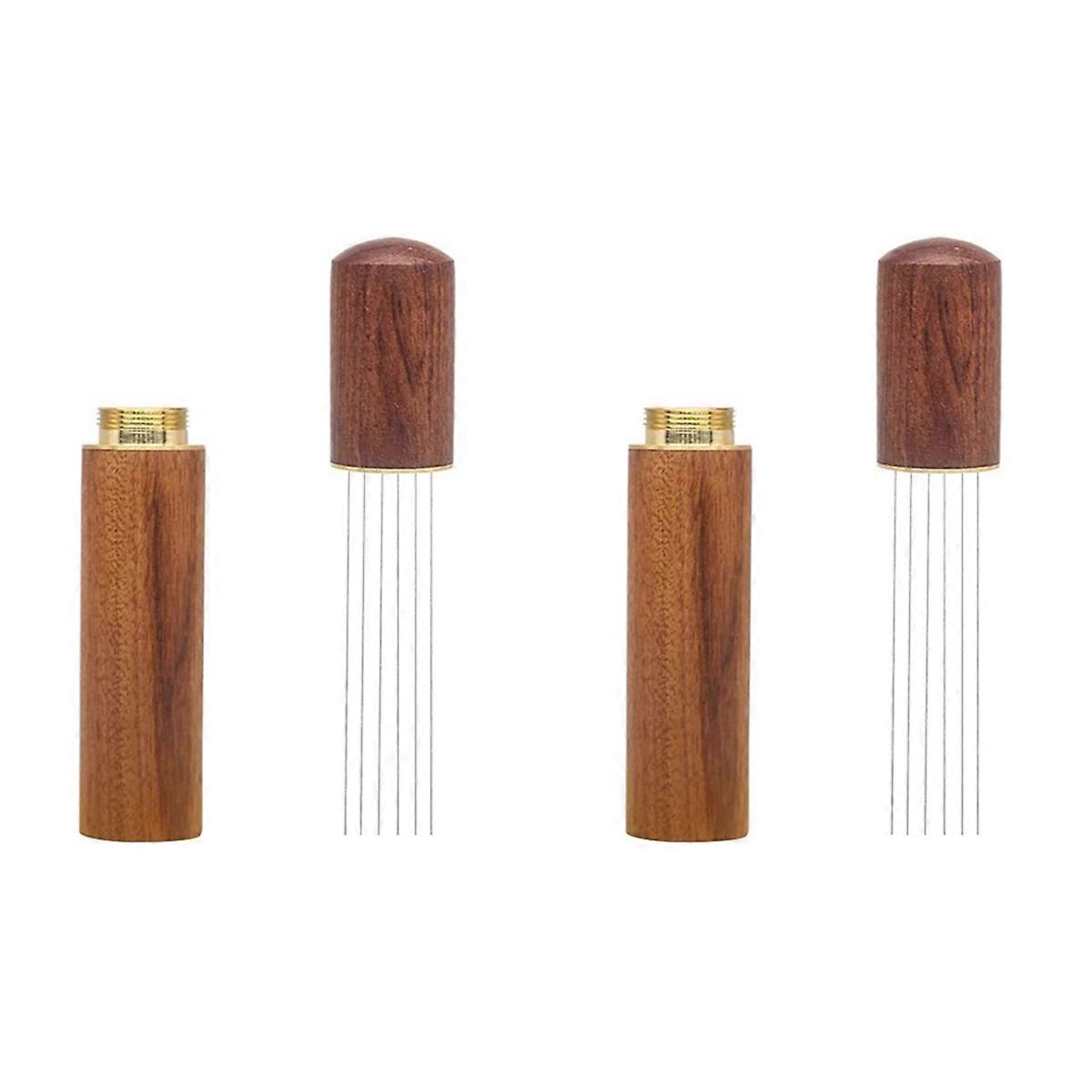 Espresso Coffee Stirrer Espresso Distribution Tool, Rosewood Color