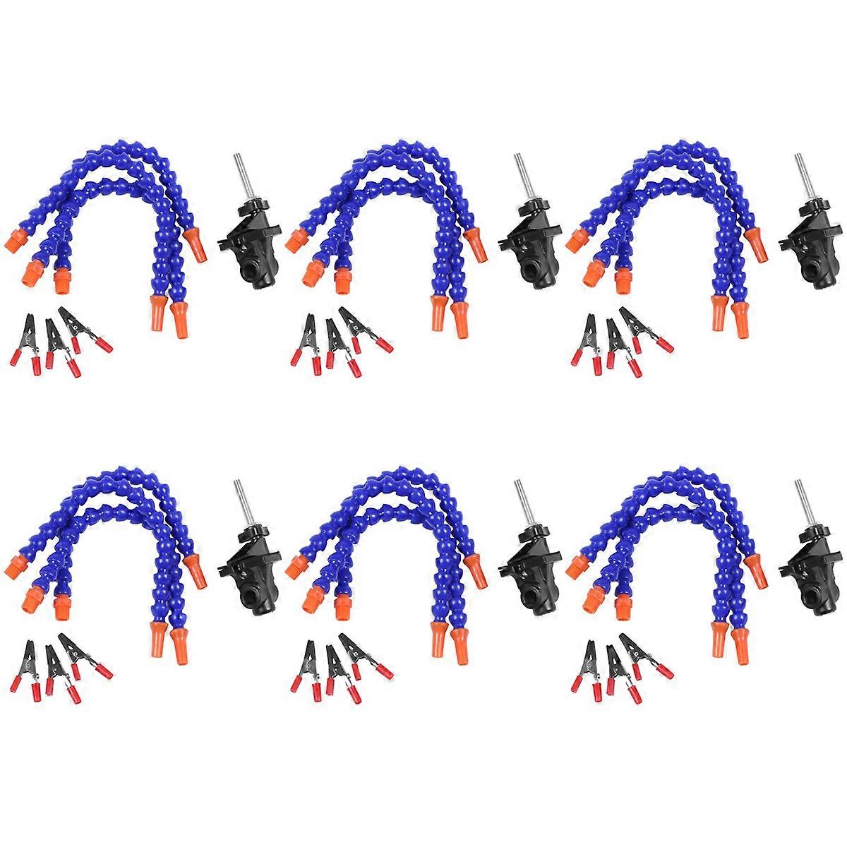 Bench Vise Table Clamp Soldering Station with 3pc Flexible Arms
