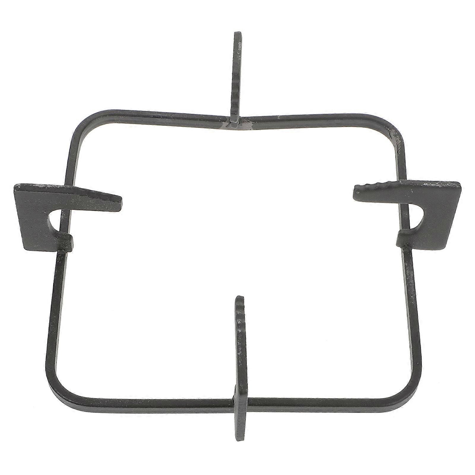 Practical Stove Rack Gas Burner Stand Energy Efficiency Enhancement Black 20.70X20.70X6.00CM 1Pack