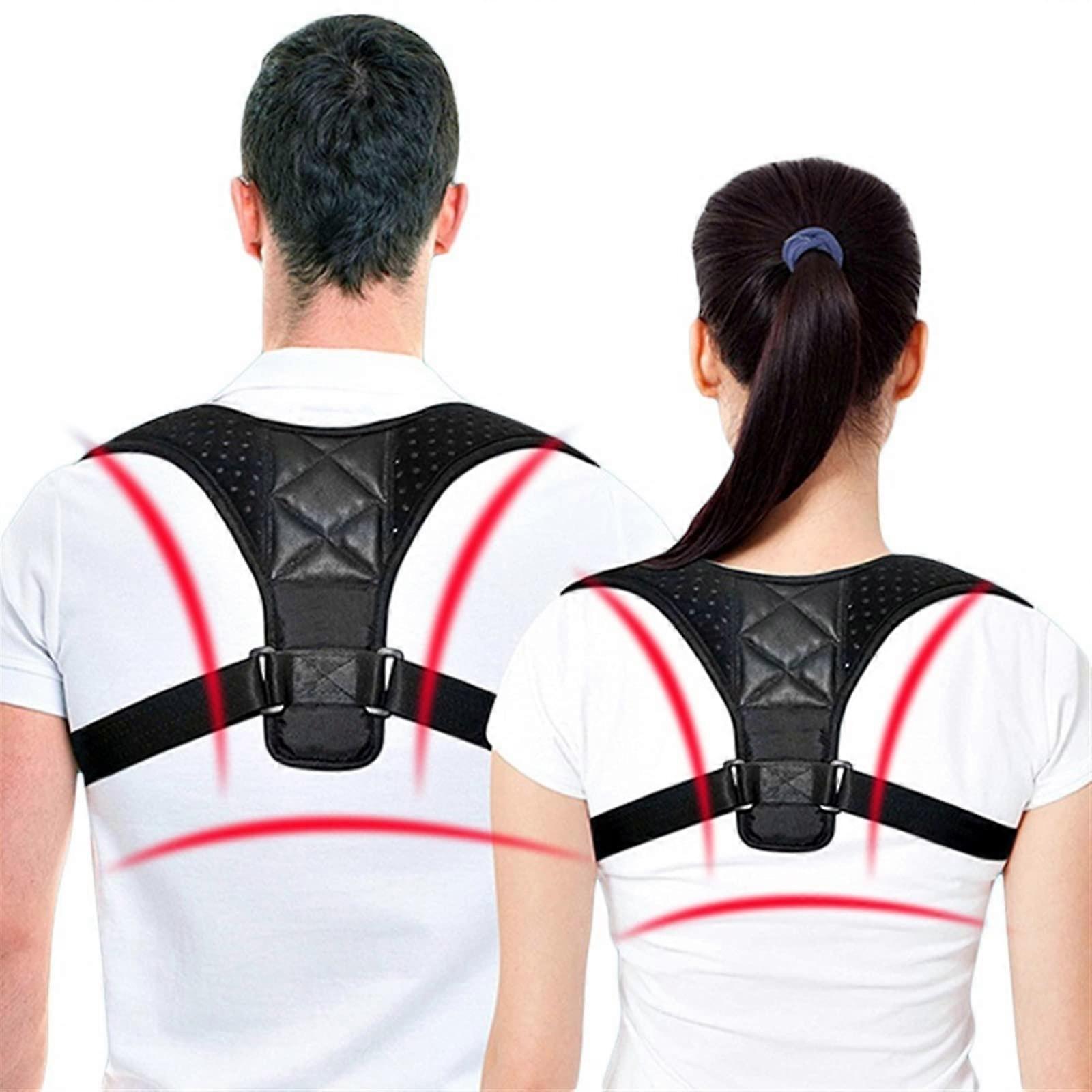 Adjustable back corrector, posture correction, upper back support, shoulderlumbar support belt