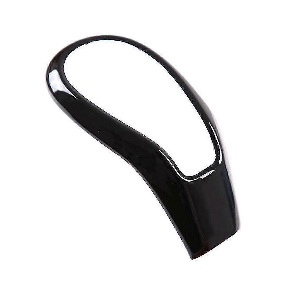 Black Car Gear Shift Head Cover Trim Shifter Knob Frame Sticker Replacement for Certain Models