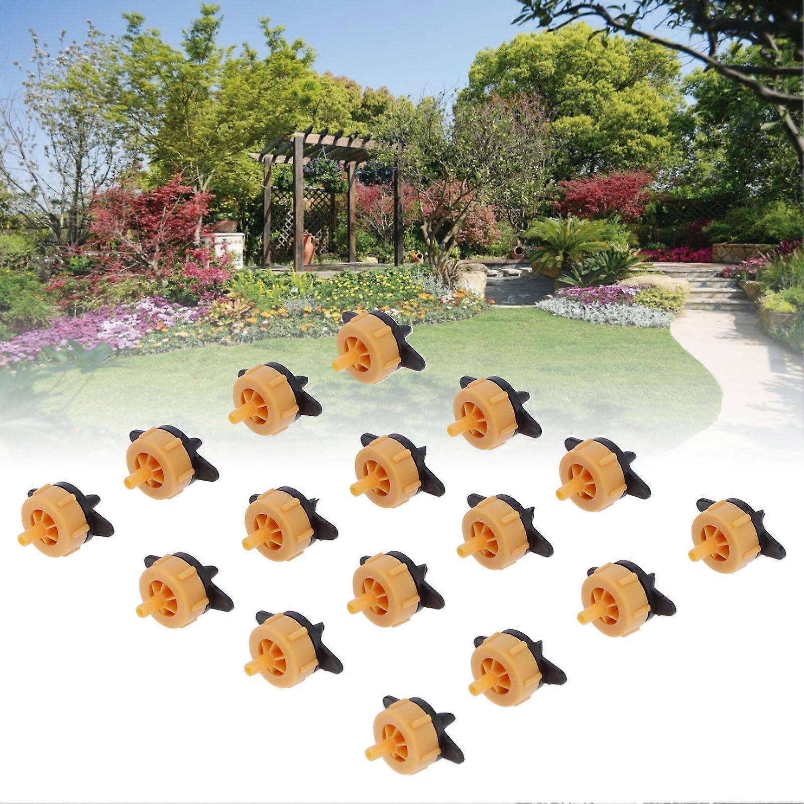 100Pcs 2L Compensating Drip Emitters 3.8x3.3cm for 4/7 Hose