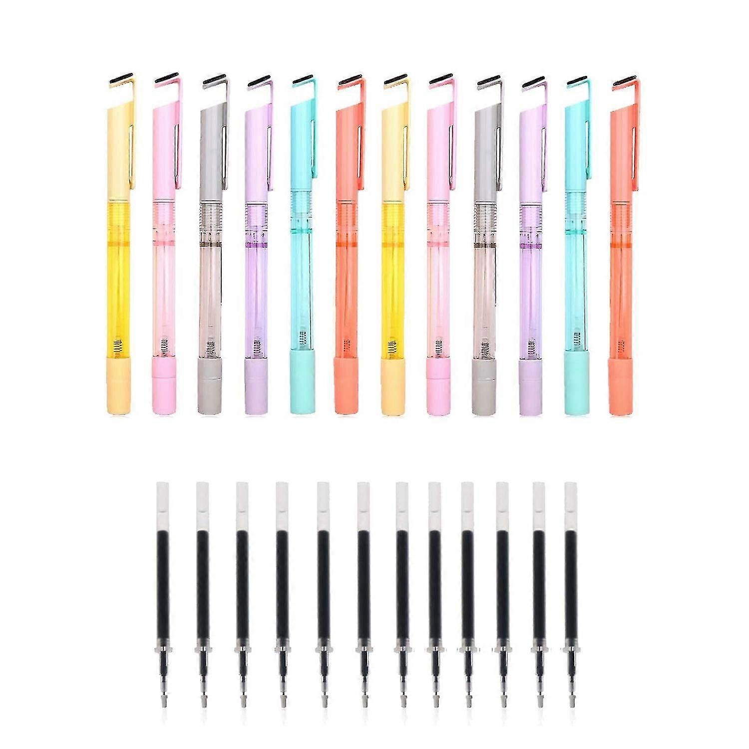12 Multi-Purpose Spray Gel Pens Journal Planner Pens For Writing