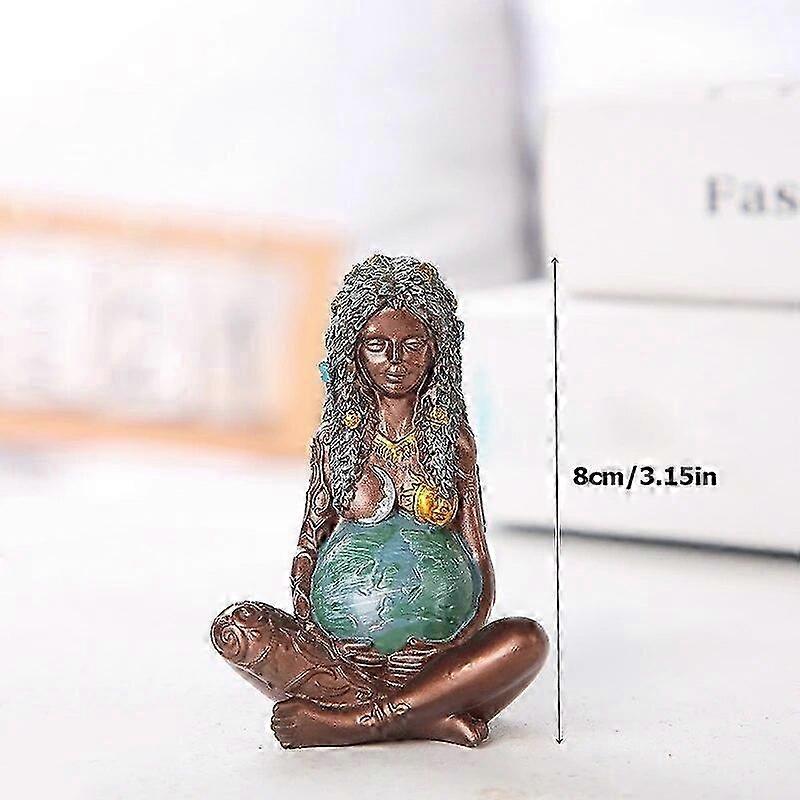 Three-dimensional Resin Decoration Figurine of Goddess of Art Mother Earth for Garden Decor