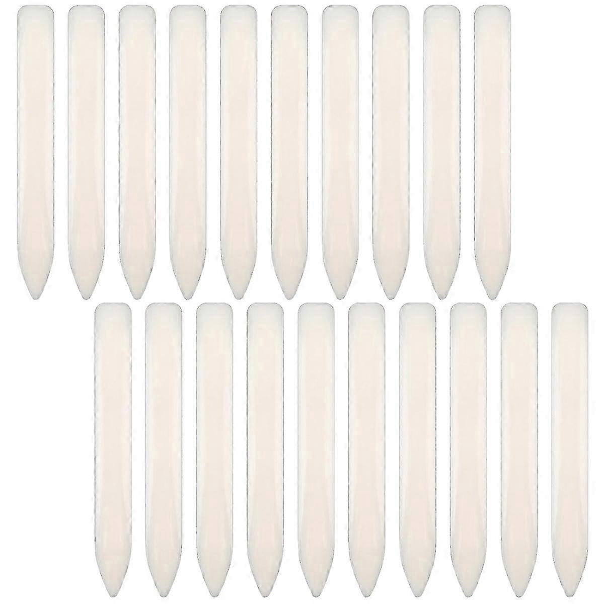 20 Pack Bone Folder Tool, Plastic Bone Folder Crafts Scoring Folding Creasing Paper Crafting Scrapbooking Tool hwy