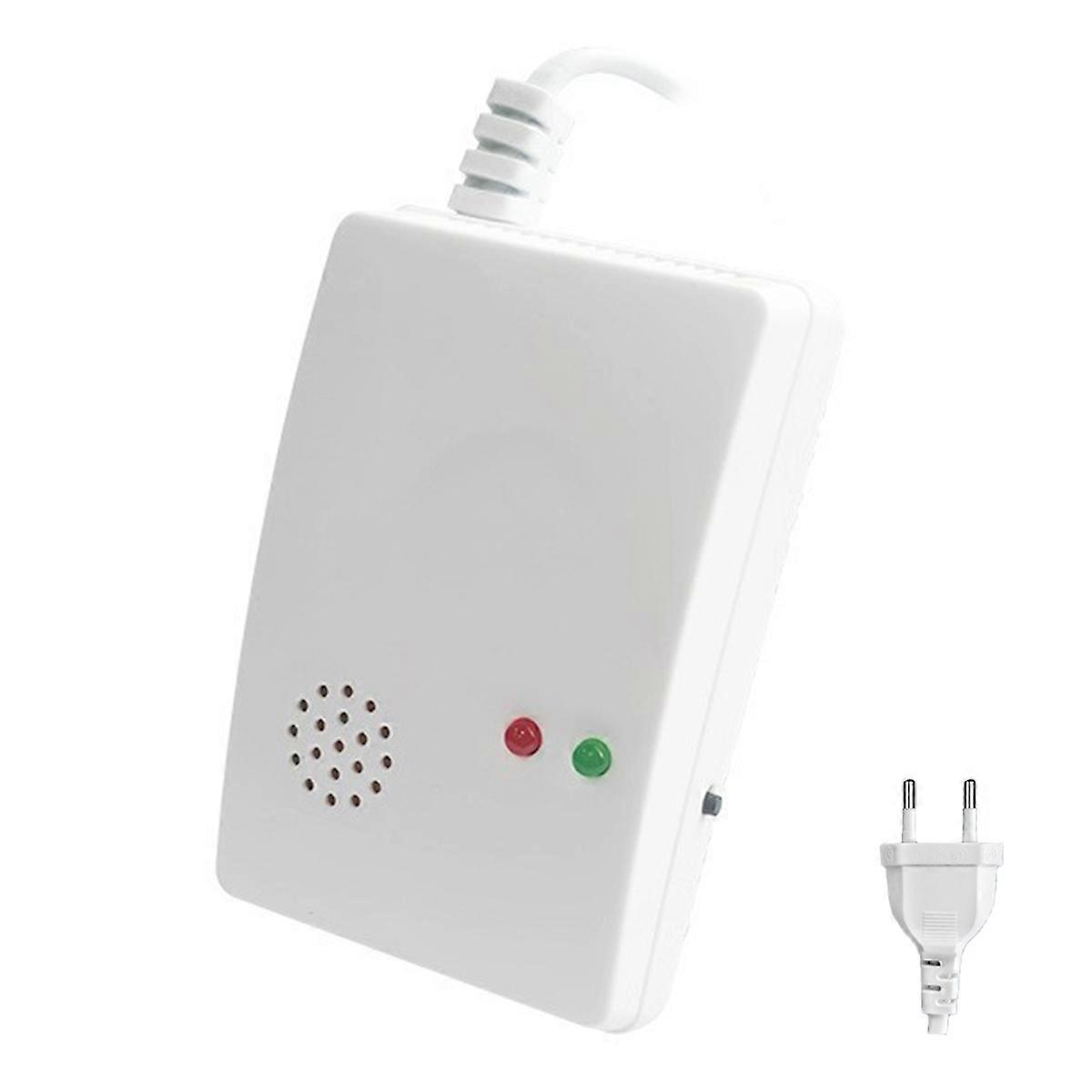 Detector de scurgeri de gaz Combustibil Propan Metan Avertisment scurgeri UE Plug